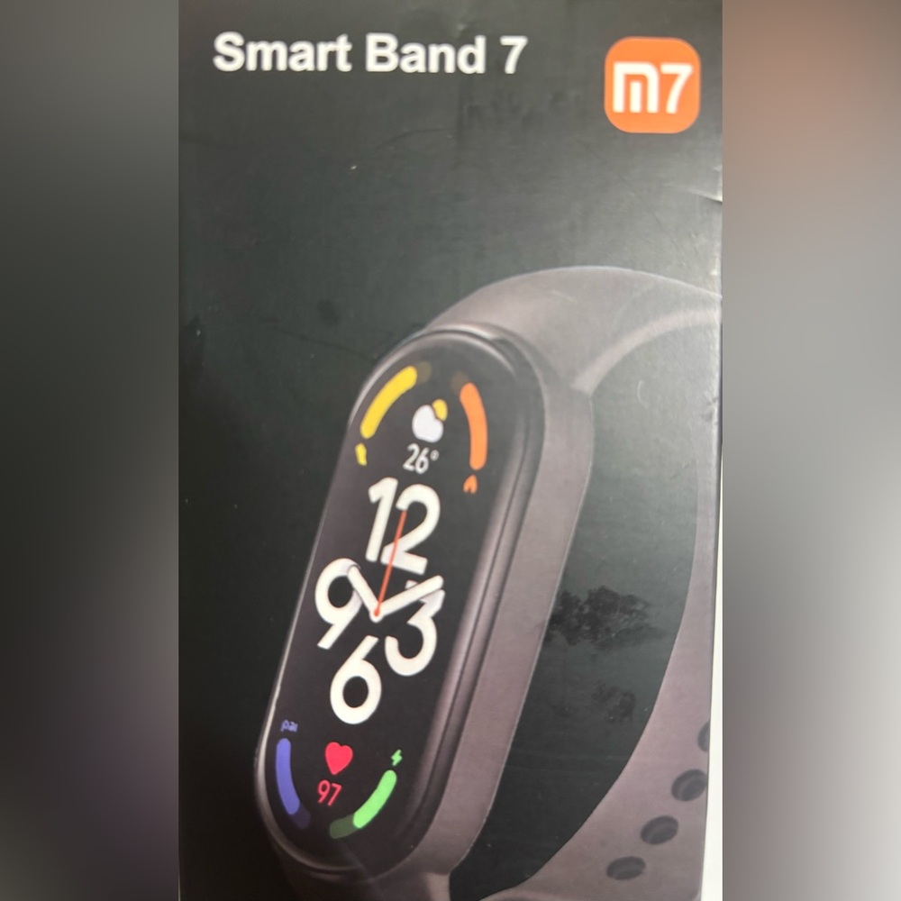 Smart Band 7 black Fitness Smartwatch